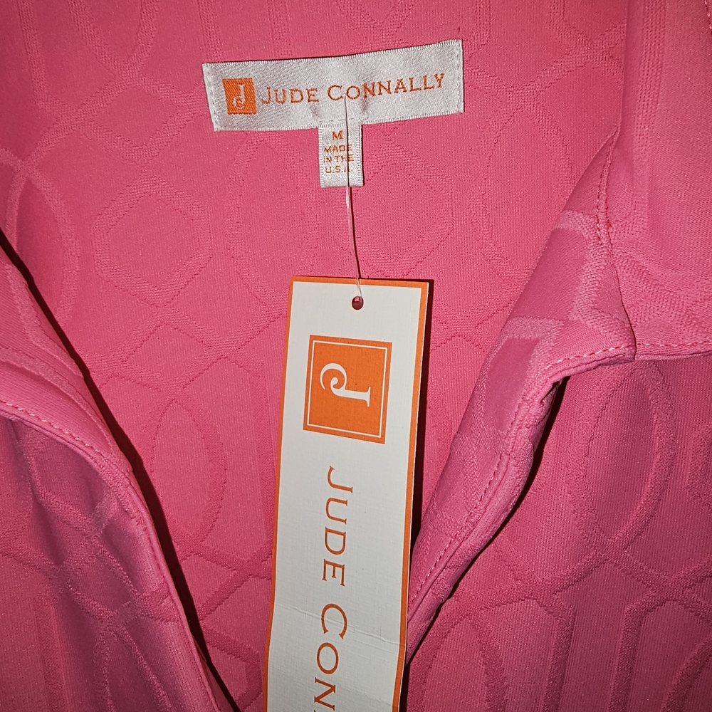 NWT Jude Connally Vibrant Pink Mini Dress. Size M - Picture 5 of 12